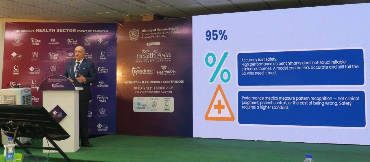 Workshop on AI in Healthcare — Karachi, Pakistan, September 2026