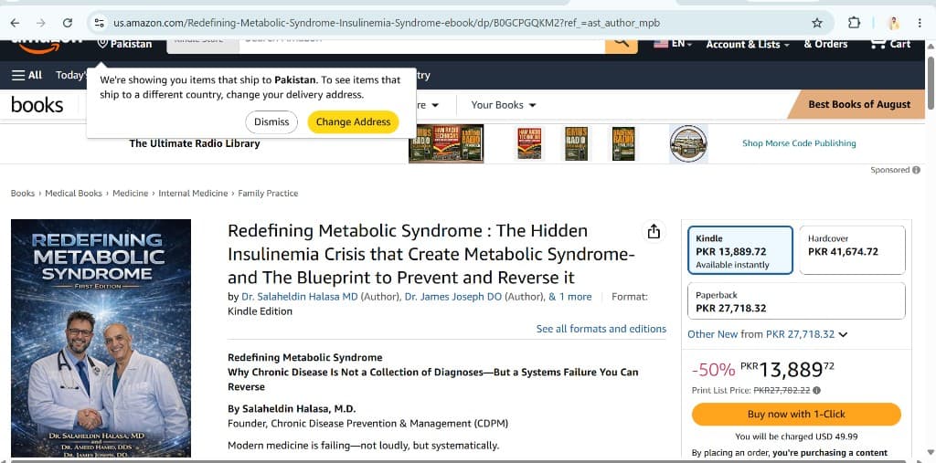 Cover: Redefining Metabolic Syndrome